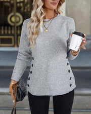 Pull À Enfiler Avec Boutons